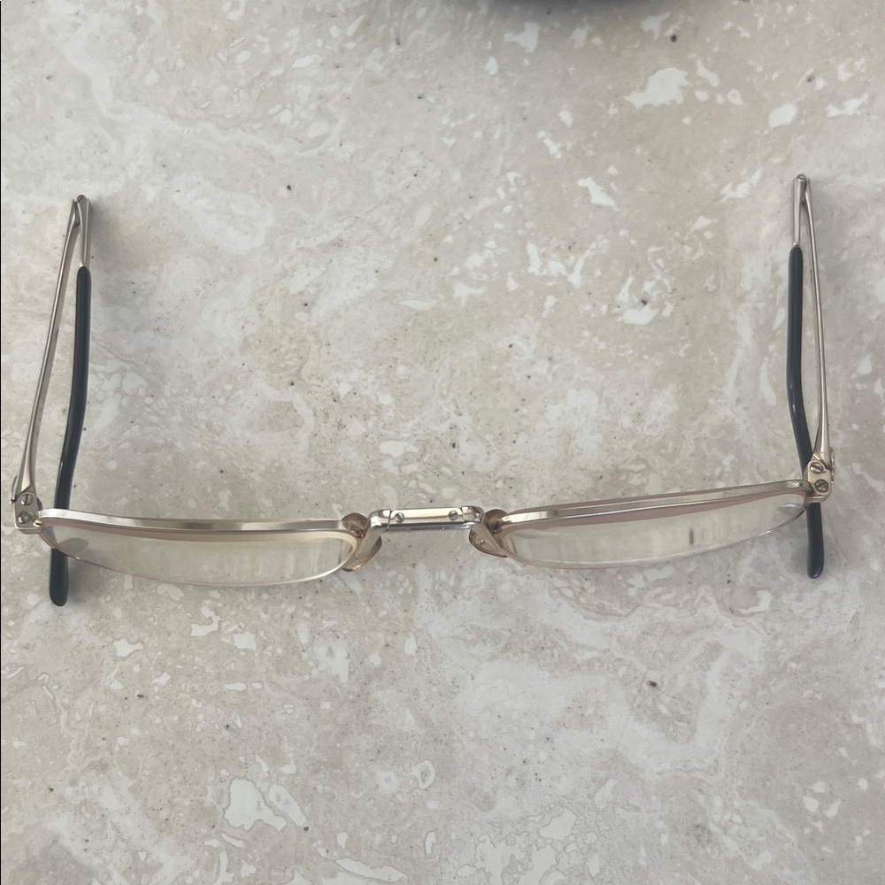 Christian Dior Monsieur Gold Eye Glasses - Picture 4 of 9